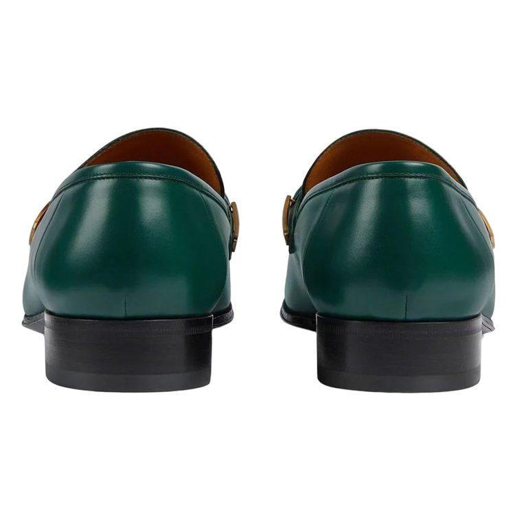 Gucci Scarpe Casual da Uomo da Uomo Basse Verdi 714680 06F00 3154