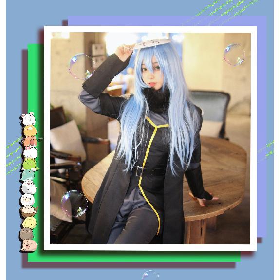Anime That Time I Got Reincarnated as a Slime Rimuru Tempest Cosplay Costume Uniform Halloween Carnival Party Christmas Play Role Clothes Clothing