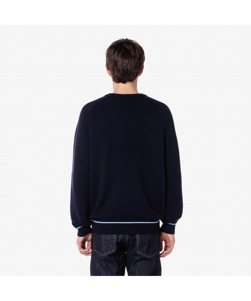 LACOSTE Men'S Cable Round Sweater Ah806E-54N Hde