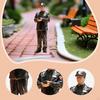 1:64 Black Suit Security Guard Mini People Realistic Display Decoration Ornament Diorama Man Figure