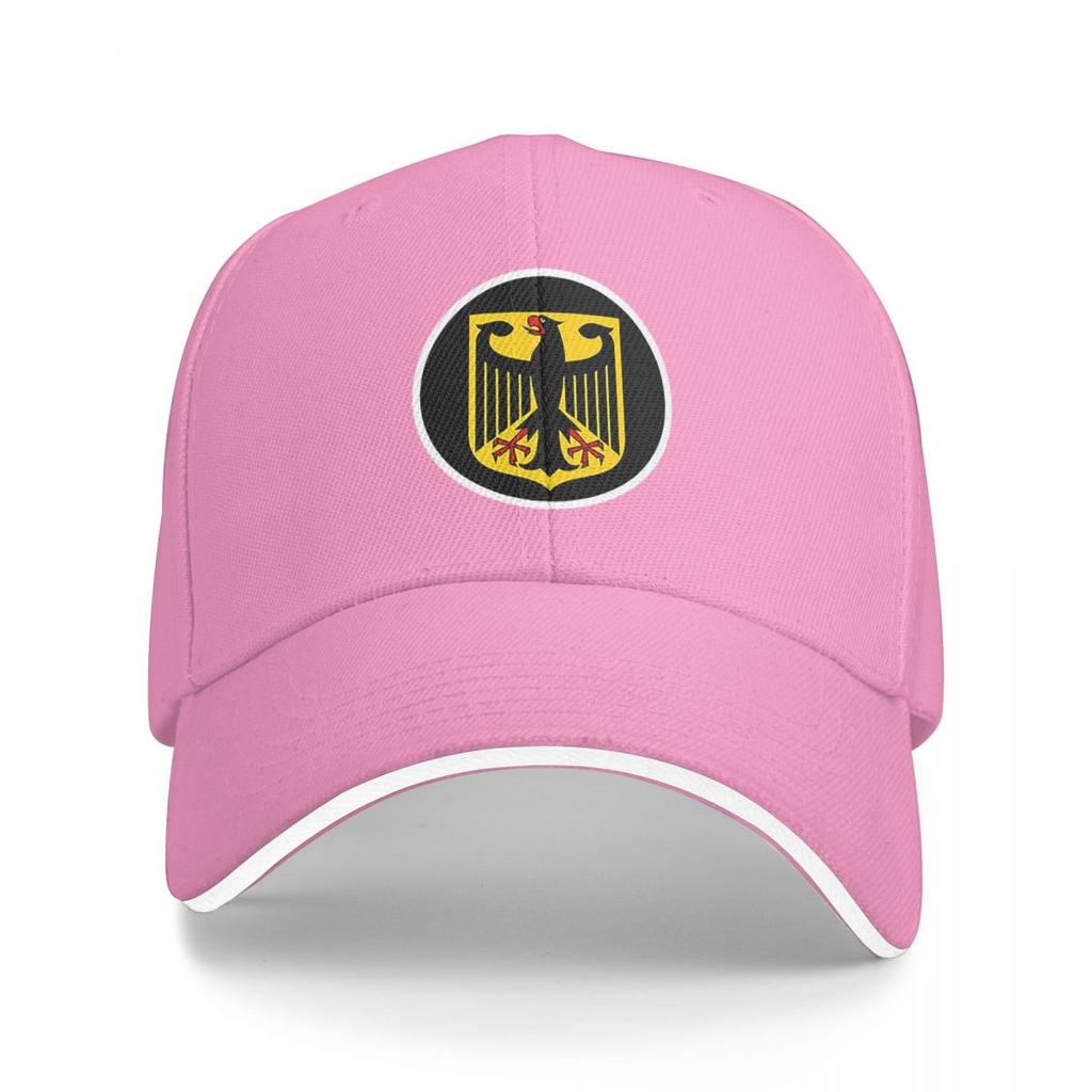 Wappen von Deutschland Baseballkappen Snapback Baseballmützen Atmungsaktiv Lässig Kappe Outdoor für Männer und Frauen