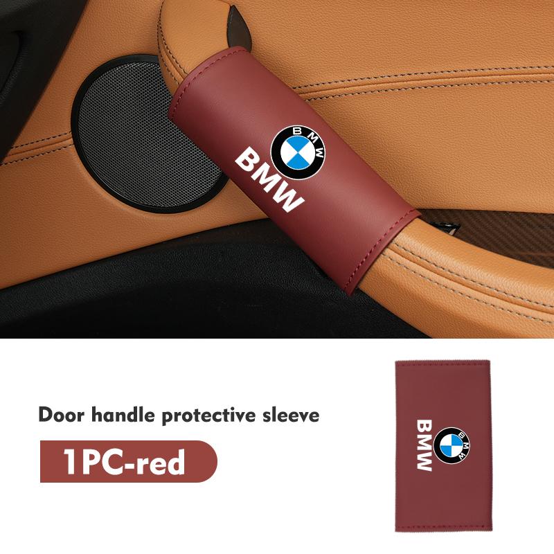 For BMW Car Door Handles Cover Leather Anti-Wear Protective Case E46 E90 E60 F10 E39 F30 E36 E87 E90 E30 E53 F31 E92