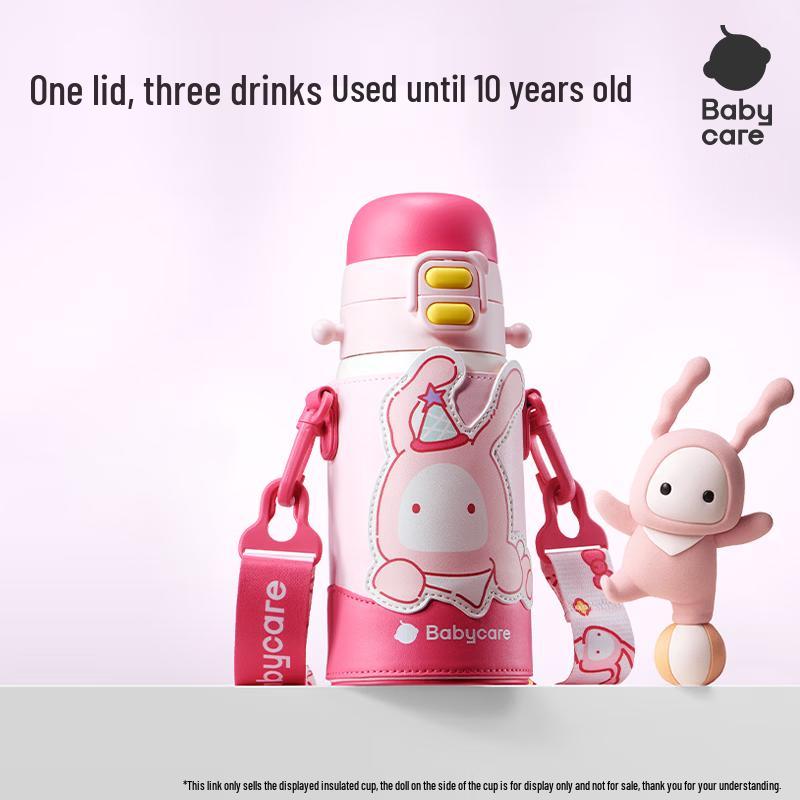 Babycare Children s 316L Stainless Steel Insulated Straw Bottle