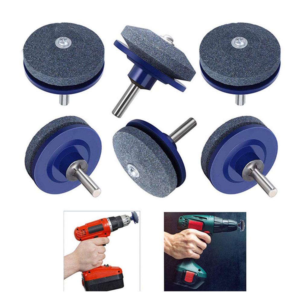 

Точилка для лезвий газонокосилки износостойкая, высокая твердость, универсальная, для ручной дрели, синяя