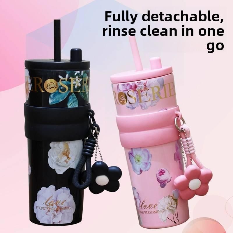 Vacuum Insulated Travel Mug With Handle For Daily Commuting