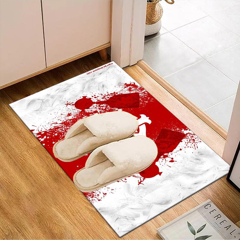 Always Fight Spirit Printed Office Carpet Chair Cushion Entryway Rug, Rugs for Living Room, Bedroom Christmas gifts