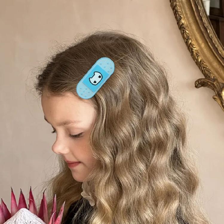 Gothic Hairpin with Adorable Anime Kitten Heart Crosses Design Premium Acrylic Gentle on Hair Suitable for Fine to Medium Hair Types Parties