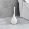 Luxury Retro Gold Toilet Brush Set Replaceable Nylon Soft Bristle Brush Long Handle For WC Bathroom Accessories Cleaning Tools