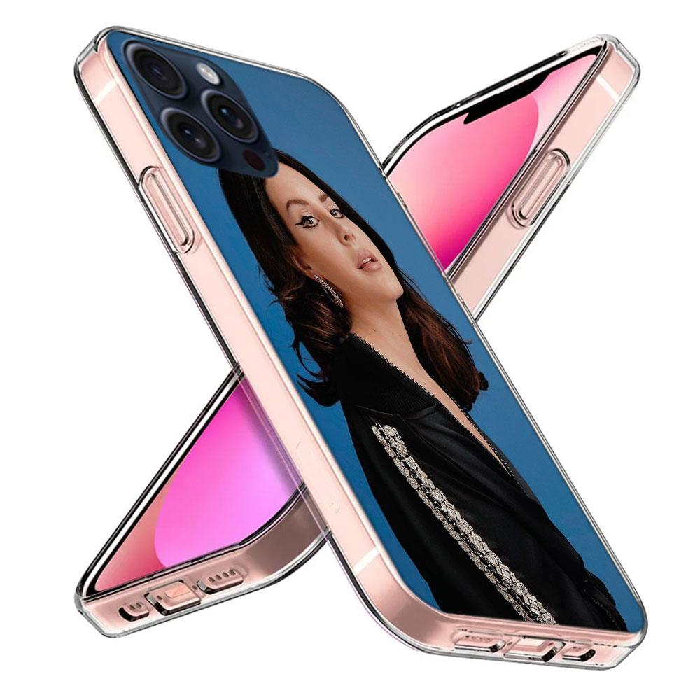 Singer Lana D-Del Rey Clear Phone Case For Iphone 17 Air 16 Pro Max 15 Pro 14 Plus 17E 16E 11 13 12 Mini Cover Cases Fundas Cell