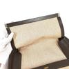Hermes Equi Pouch Flap Bag Clutch Bag Leather/Canvas Beige/Brown