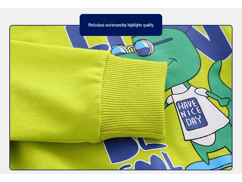 2023 Spring Cute Cartoon Print Casual Set for Kids