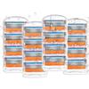 Gillette Compatible Razor Pack of Razor Gillette Fusion Razor Razor Replacement Blades for Comfortable Shaving Blades, Orange, 16, Men's Blades,
