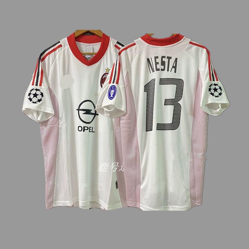 Royal M Barcelona retro jersey football jersey classic nostalgic replica Thai jersey