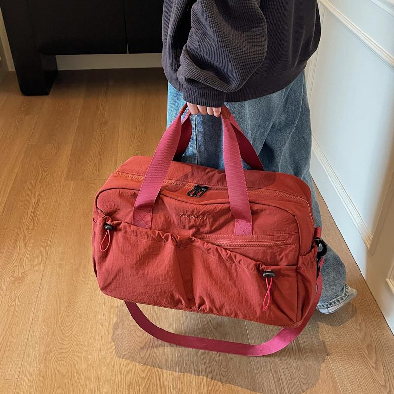 Dry and Wet Separate Sports Fitness Bag Women's Large Capacity Travel Bag Short Distance Luggage Storage Bag