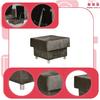 Sofa Corner Sofa Alicja with Pouf Sofa Sofa Bed Family Meble Graphite