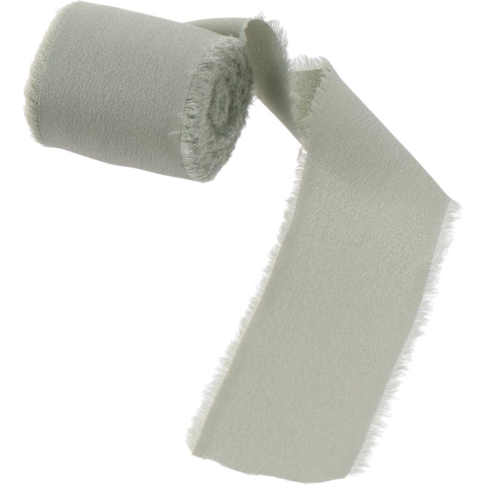 Silk Satin Ribbon 1.5 Inch X 15 Yard Silk Satin Ribbon Green Chiffon Ribbon  Bridal Bouquets