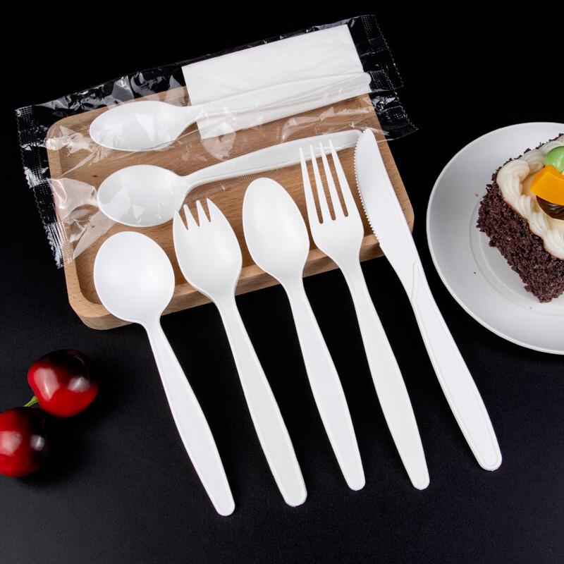 Assortimento di Posate Biodegradabili Monouso Zhishi da 1000 Pezzi