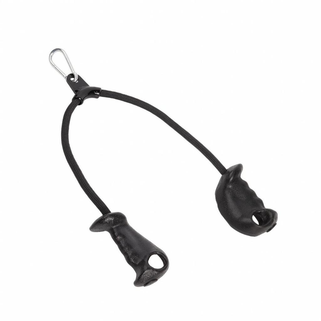 Tricep Rope with Handles Ergonomic Non-Slip for Home Gym, Athletes