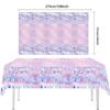 Colorful Demon Hunter Girls Party Tableware Set with KPOP Birthday Plates & Pull Flags Decorations