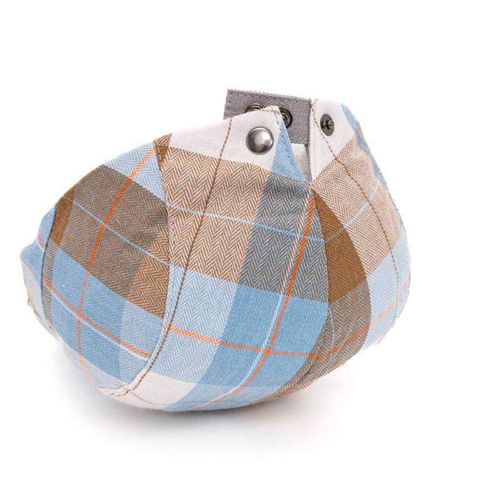 Colorful Plaid Dot Beret Checkered Pattern Retro Painter Hat Personality Forward Cap Ladies