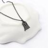 Little Cute Ghost Pendant Necklace Halloween Funny Jewelry Gift