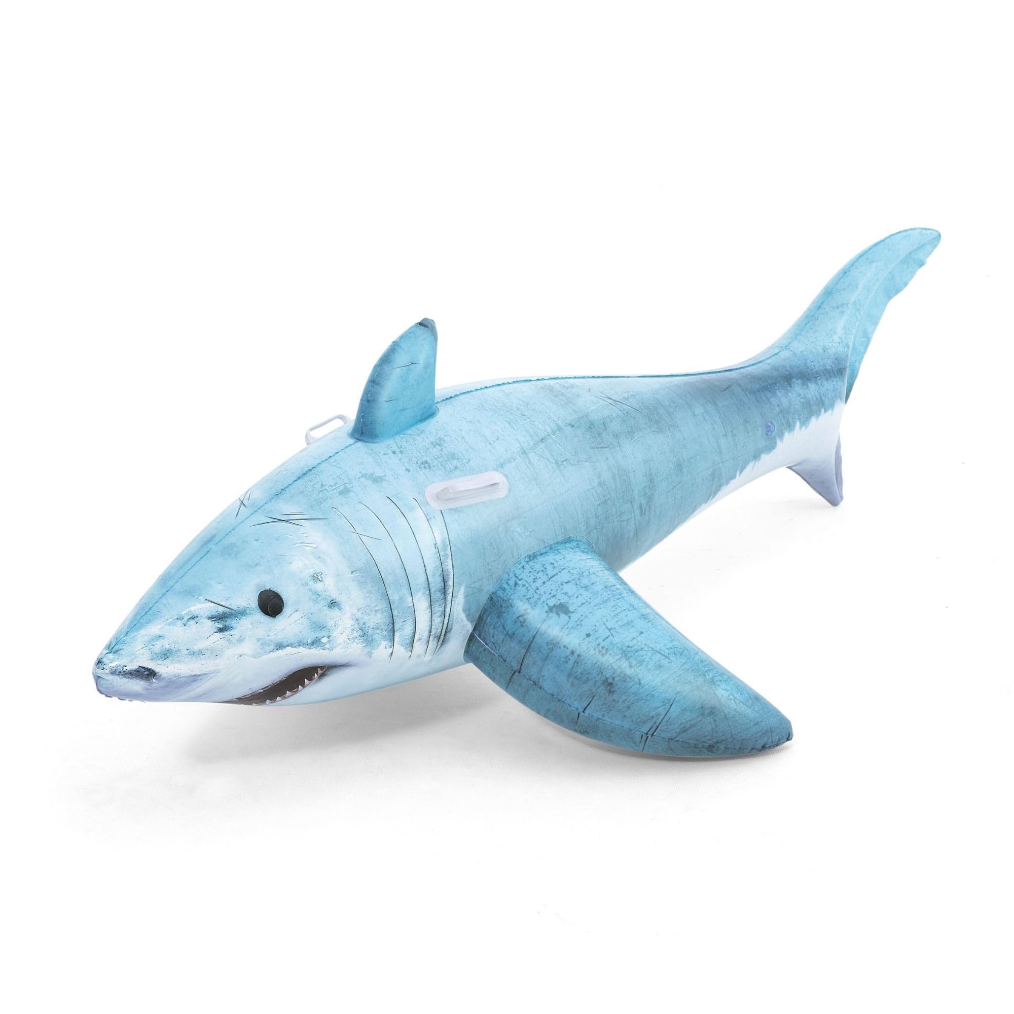 

Bestway Realistic Shark Ride-On Float, Inflatable, 1.83m x 1.02m, 41405
