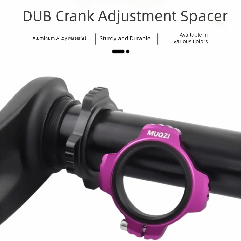 Aluminum Zinc Zinc Alloy Bike Crank Chainring Preloader Bicycle Crank Adjuster  Crank Clearance Adjustment