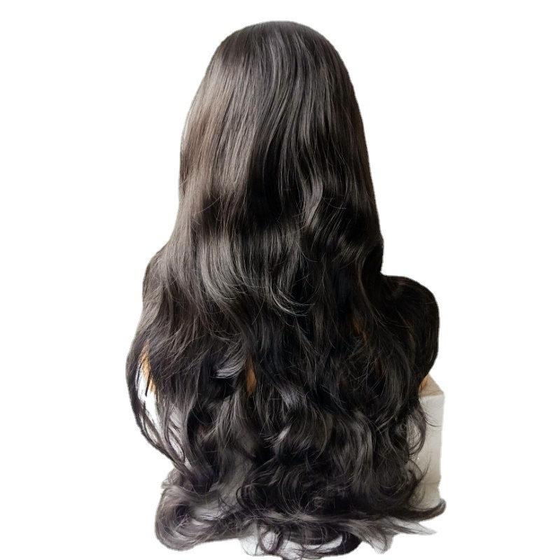 European and American Fashion Curly Hair European and American Wig Women Medium Long Hair Big Wave Hair Fashion Chemical Fiber Long Curly Hair