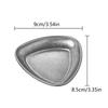 Stainless Steel Coffee Bean Display Plate Coffee Bean Weighing Plate Metal Sauce Dish Irregular Coffee Bean Dosing Tray