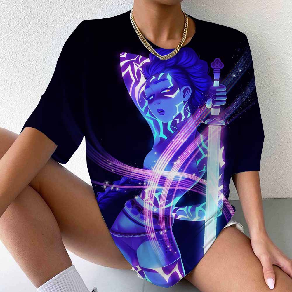Huntrix Demon Hunters Girls TShirt Mira Rumi Joey Shirt Gift for Kpop Fan Men Women Tee Cotton Comfortable Creative Hipster Tops
