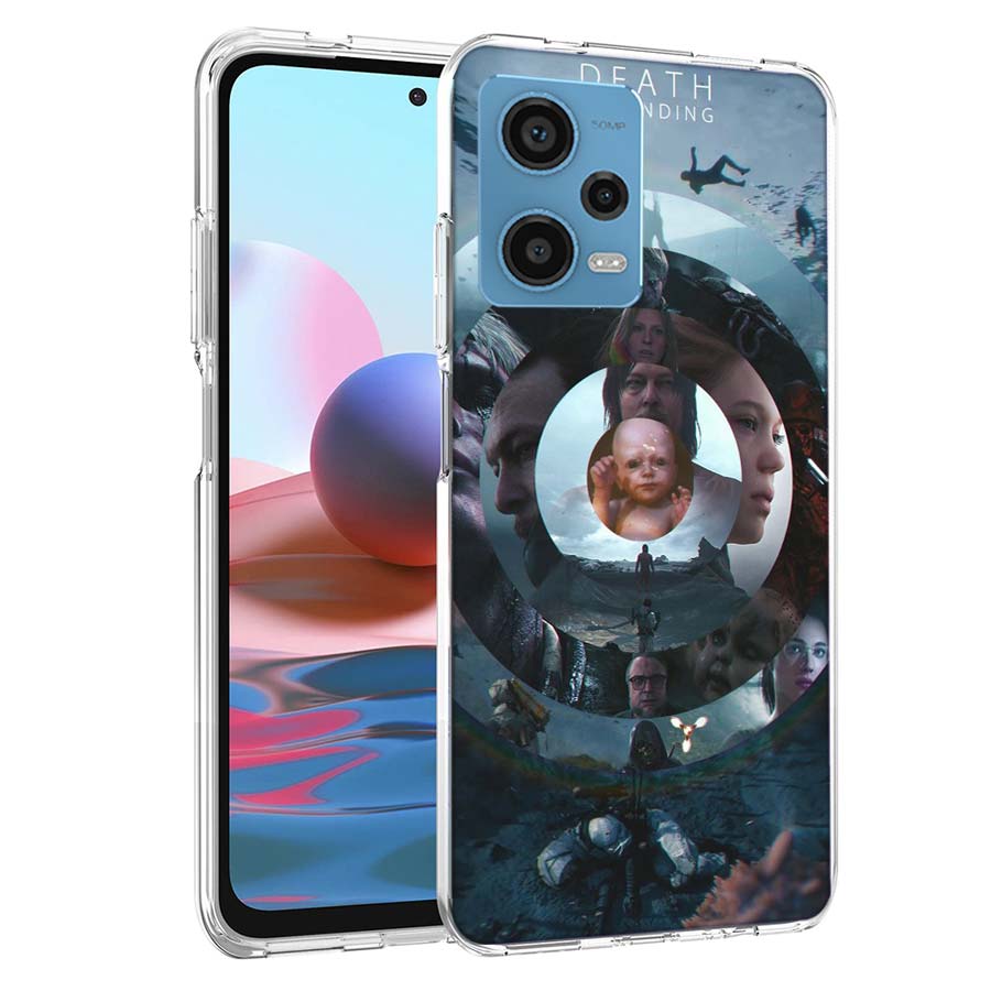 Game Death Stranding Phone Case For Redmi Note 13 12 14 15 Pro Plus 13R 11 11T 11E 11S 10 Pro 10S 9 9S Cover Cell Clear TPU Capa