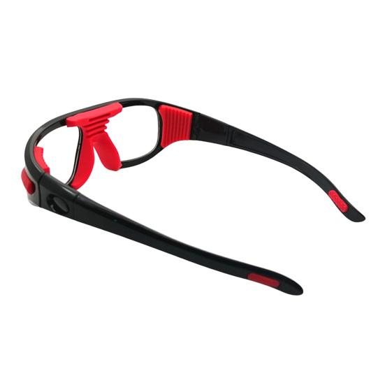 Basketball Glasses Wear-resistant Detachable Anti-Fog Resilient to Bending with Nose Pads Protective Impact-resistant
