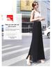 Women's High-Waist Chiffon Wide-Leg Summer Pants with Slit
