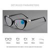 ElegantLLadies Cat Eye Reading Glasses Women Prebyopia Eyewear Men Reader Elderly +0.50+0.75+1.0+1.25+1.50+1.75+2.00+2.50+2.75