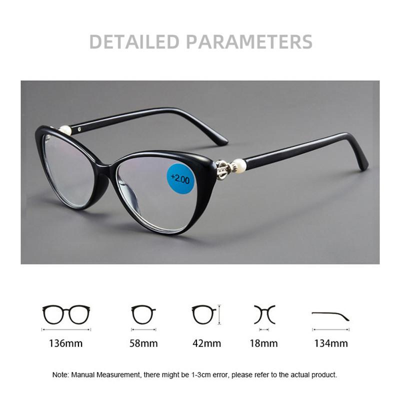 ElegantLLadies Cat Eye Reading Glasses Women Prebyopia Eyewear Men Reader Elderly +0.50+0.75+1.0+1.25+1.50+1.75+2.00+2.50+2.75