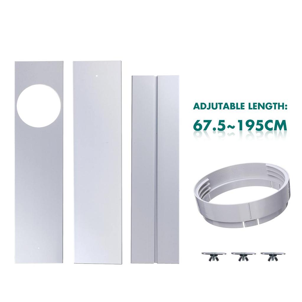 Portable Air Conditioner Window Seal Air Vent Exhaust Slide Plate Dia 15cm Window Adaptor Pipe Hose Air Conditioner Accessories