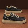 Warrior Retro Fleece Casual Commuting Comfortable Versatile Non-Slip Wear-Resistant Support Low-Top Skate Shoes Men Sneaker Black WXP(WZ)-242506M