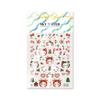 Sky Christmas Kitty Hat 6D Cat Cartoon Nail Art Stickers - Cute Embossed Wearable Kitty Nails