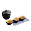 Bo Guangfeng Coarse Pottery Travel Tea Set
