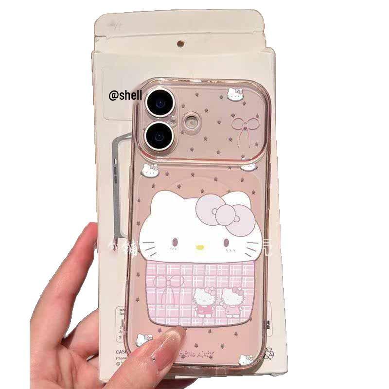 Hello Kitty Star Case for iPhone 17 Pro Max/16 Pro/15/14/13 - Magnetic, Frosted, Soft