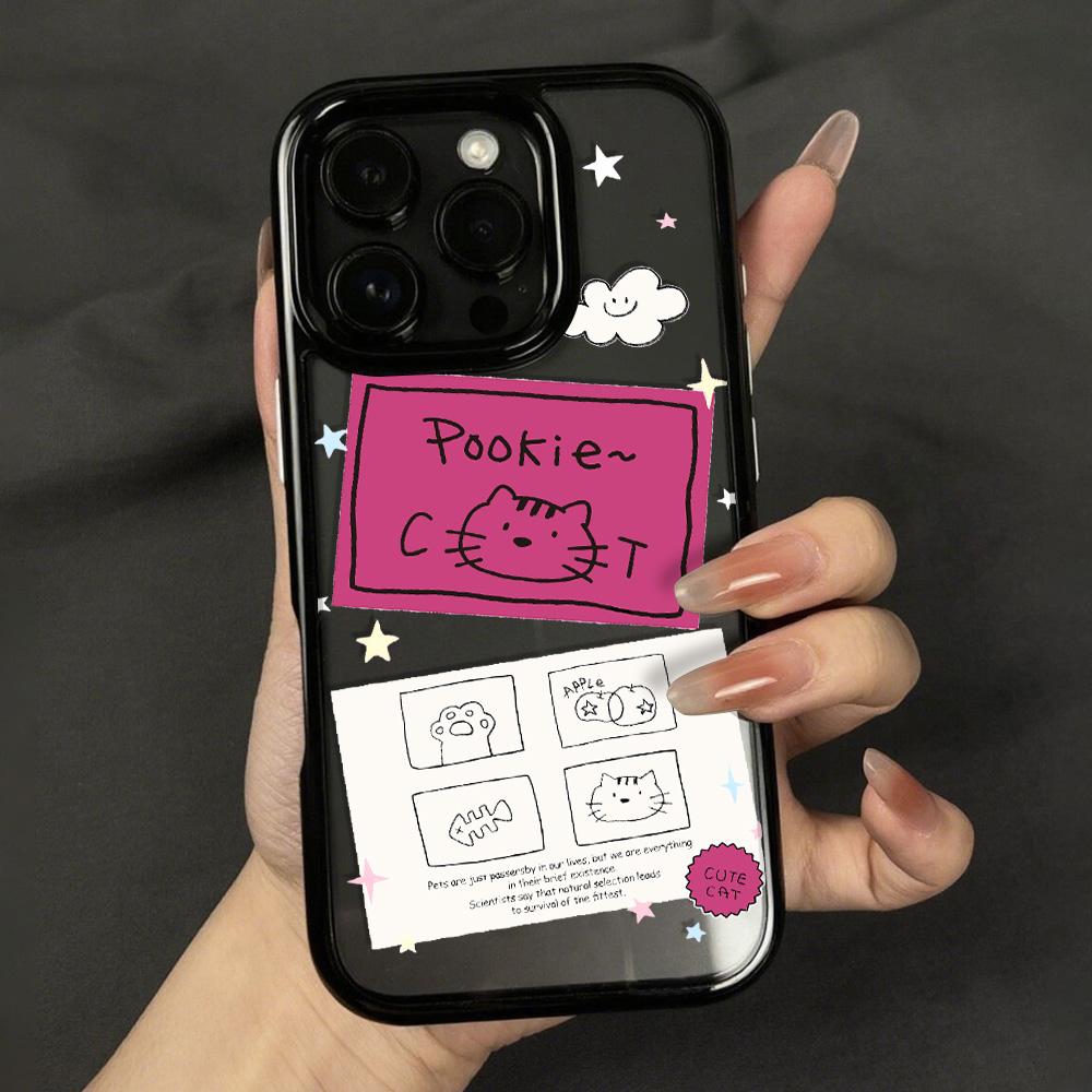 Husă de telefon acrilică pentru iPhone 11 12 13 14 Pro 12 14 16 Pro Max pentru Samsung A16 A36 A56 S24 FE Husă de telefon mobil pictată de înaltă calitate anti-cădere