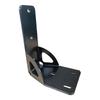 Staffa di Montaggio Tenda Robusta, Accessori in Acciaio Resistente Nero, Supporto Compatibile Porta Tenda per Portapacchi Camper