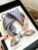 [111 mulberry silk] Bonas women's silk small square scarf silk scarf 11 new autumn and winter gift mother small scarf