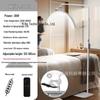 24" LED Half-Moon Beauty Light - Microblading, Manicure, Tattoo, Eyebrow, Eyelash Floor Lamp