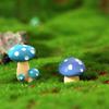 Realistic Resin Mushroom Cluster Miniature Decorative Art For Diy Gifts