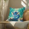 Pokemon Legendary Trio Anime Plush Pillow Cover Soft Short Plush Cushion Cover For Sofa Bedroom Home Decor Gift