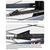 Portable Bike Chain Checking Tool with Easily Read Scale Corrosion Resistant Chain Wear Gauge for Cycling Enthusiasts