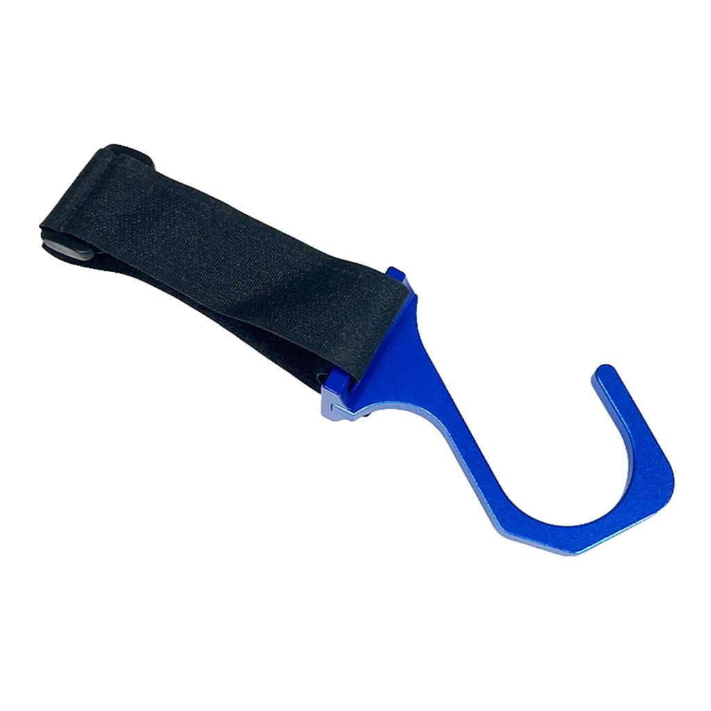 Quick Release Steering Wheel Hub Adapter Detachable Hook Secure Antitheft Suitable for Competitive Car Nylon + Aluminum