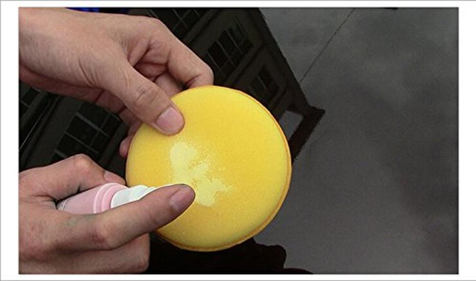 Crusar Wax Wax Soft Wax Increase Shine and Protect Your Car from Scratches Car Wax (Crusar) 12-Piece Set Easy-to-Apply Sponges, Applicators, Sponges,
