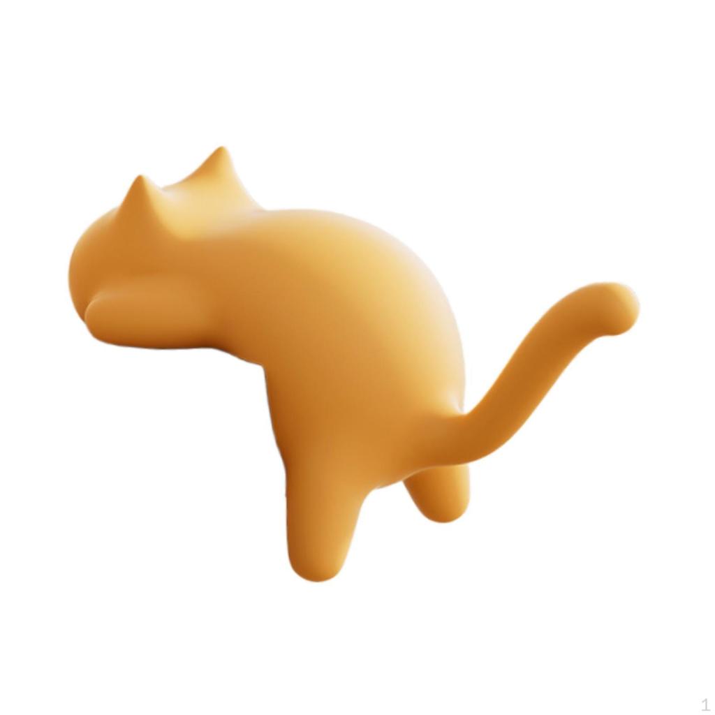 Cat Hook for Desk Edge Handbag Hanger Multipurpose Practical Self Sticky Table Meeting Room